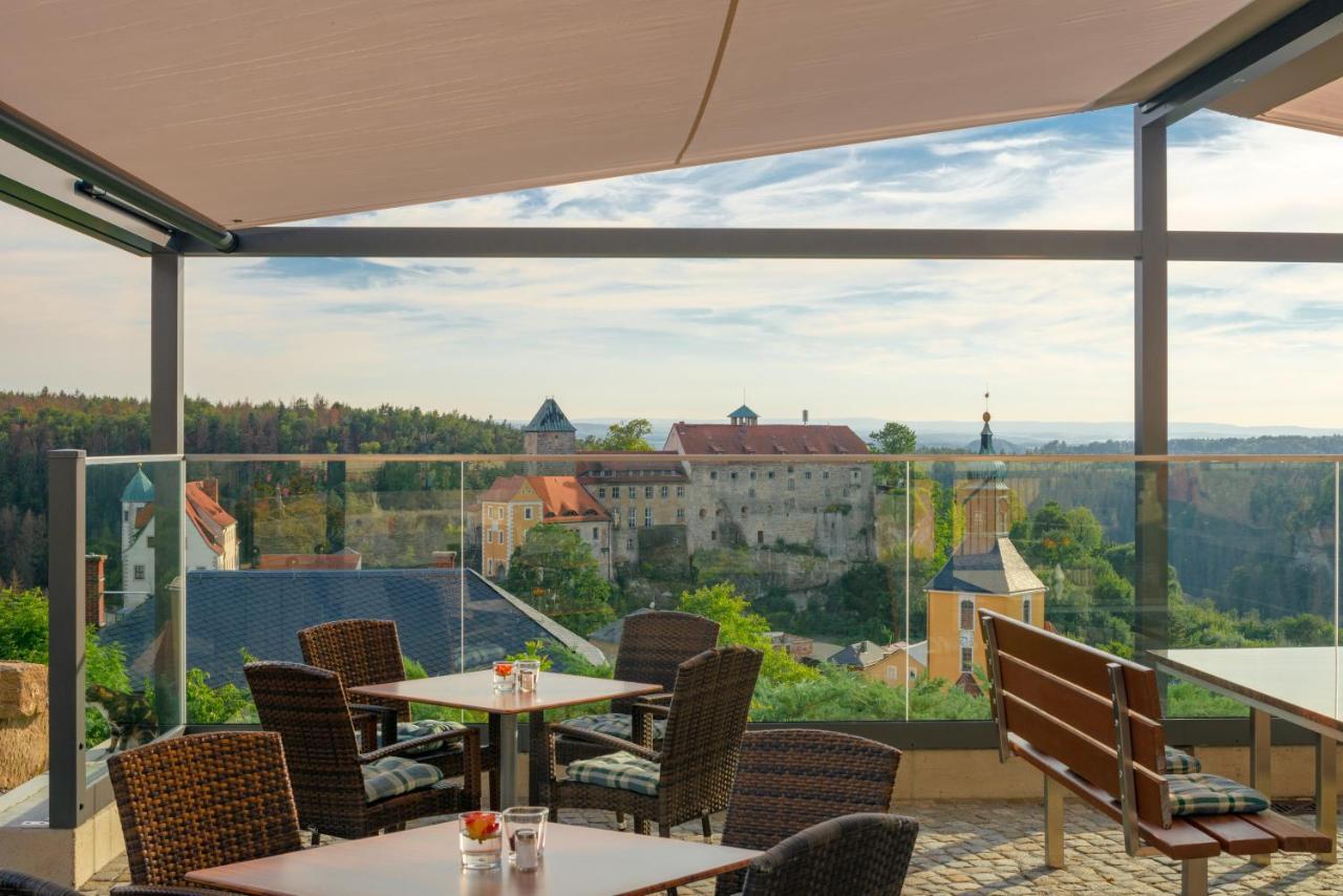 Hotel Zur Aussicht Hohnstein Esterno foto