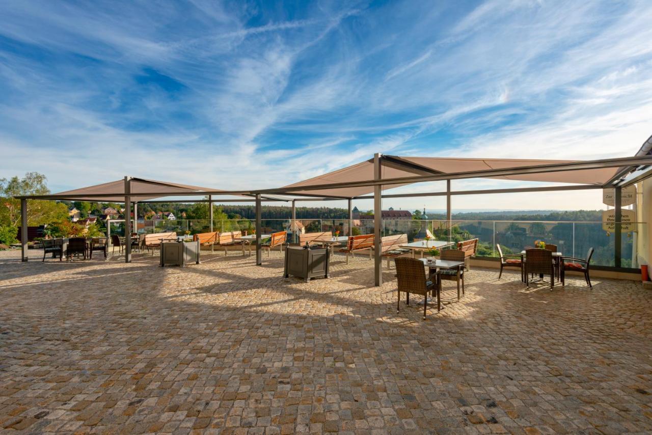 Hotel Zur Aussicht Hohnstein Esterno foto