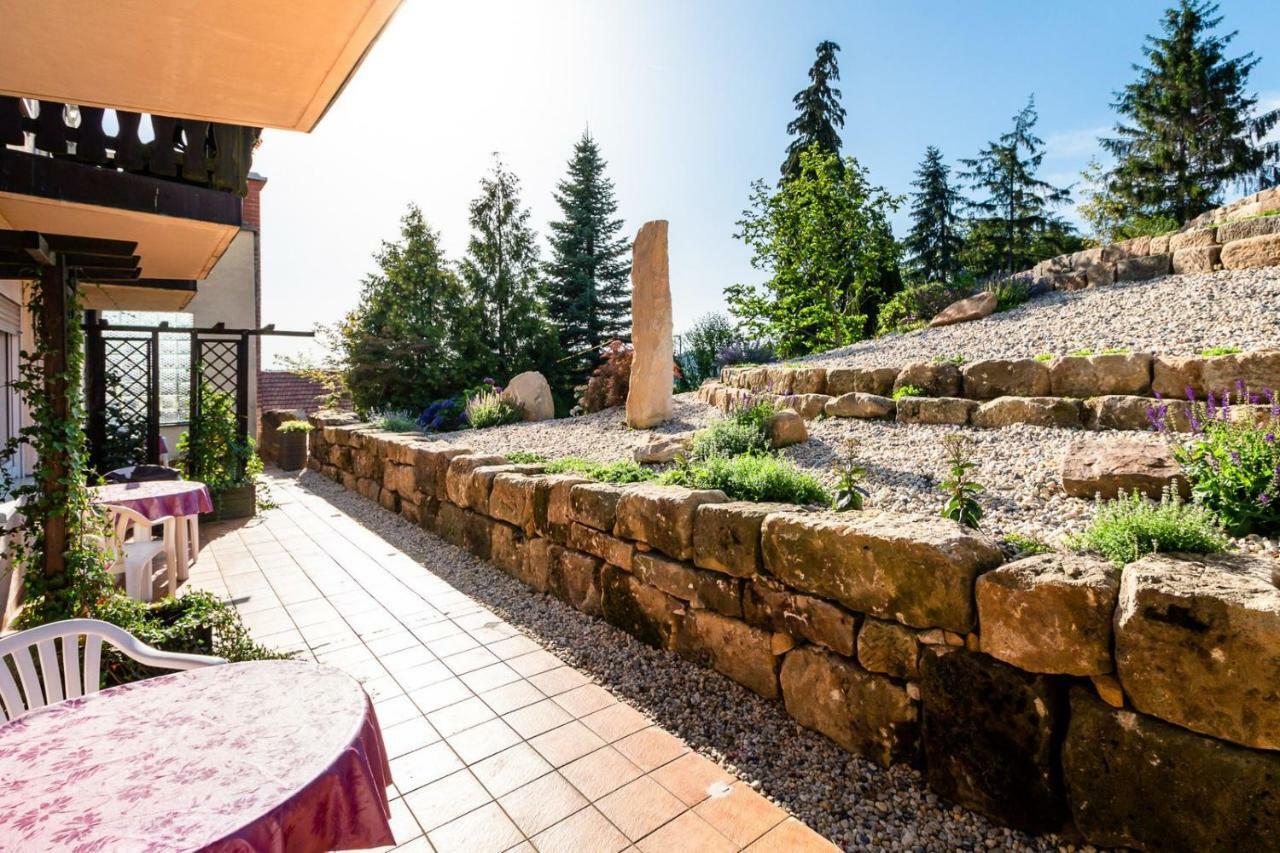 Hotel Zur Aussicht Hohnstein Esterno foto